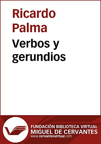 Verbos y gerundios (Biblioteca Virtual Miguel de Cervantes)